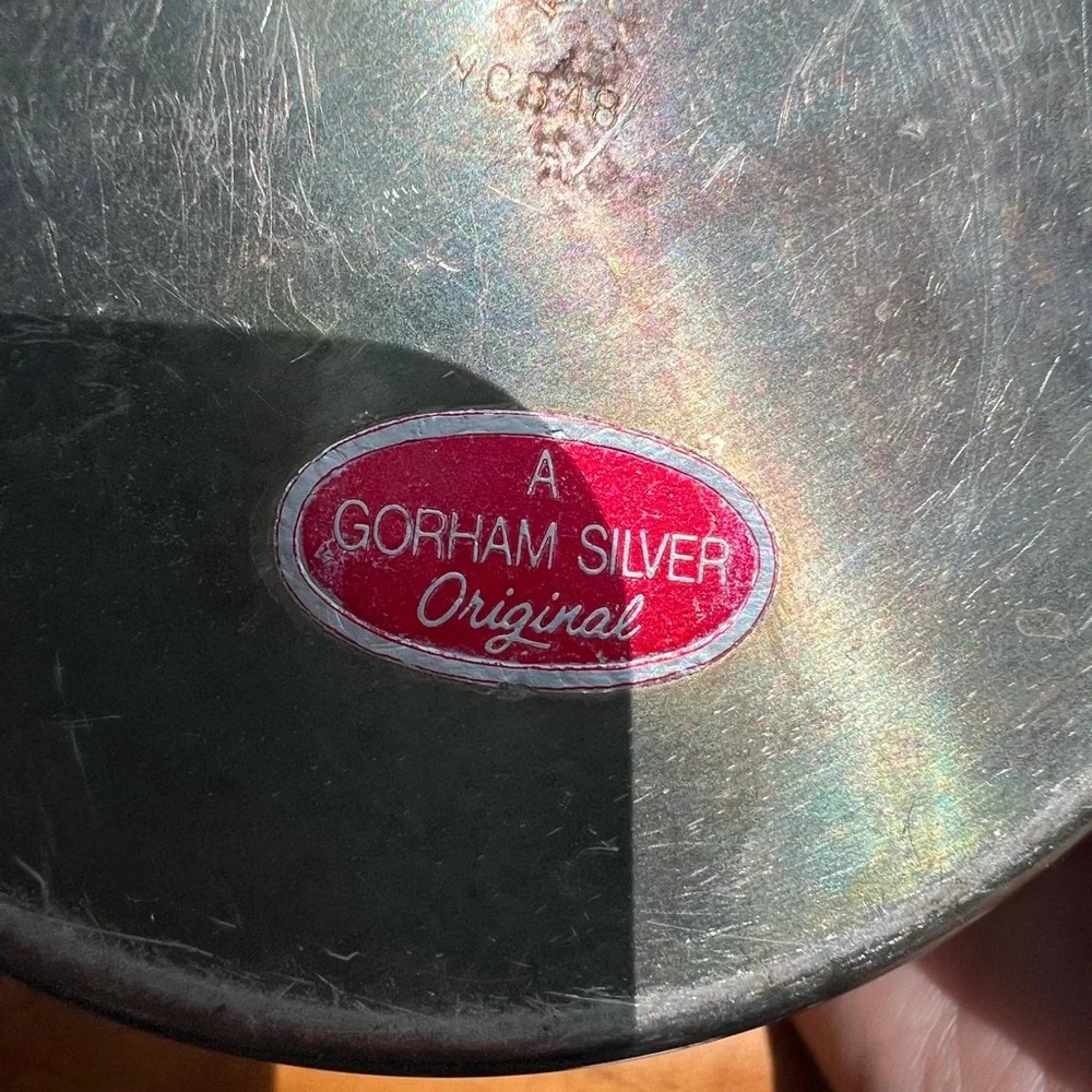 Gorham Silver Plated Vintage Butter Keeper